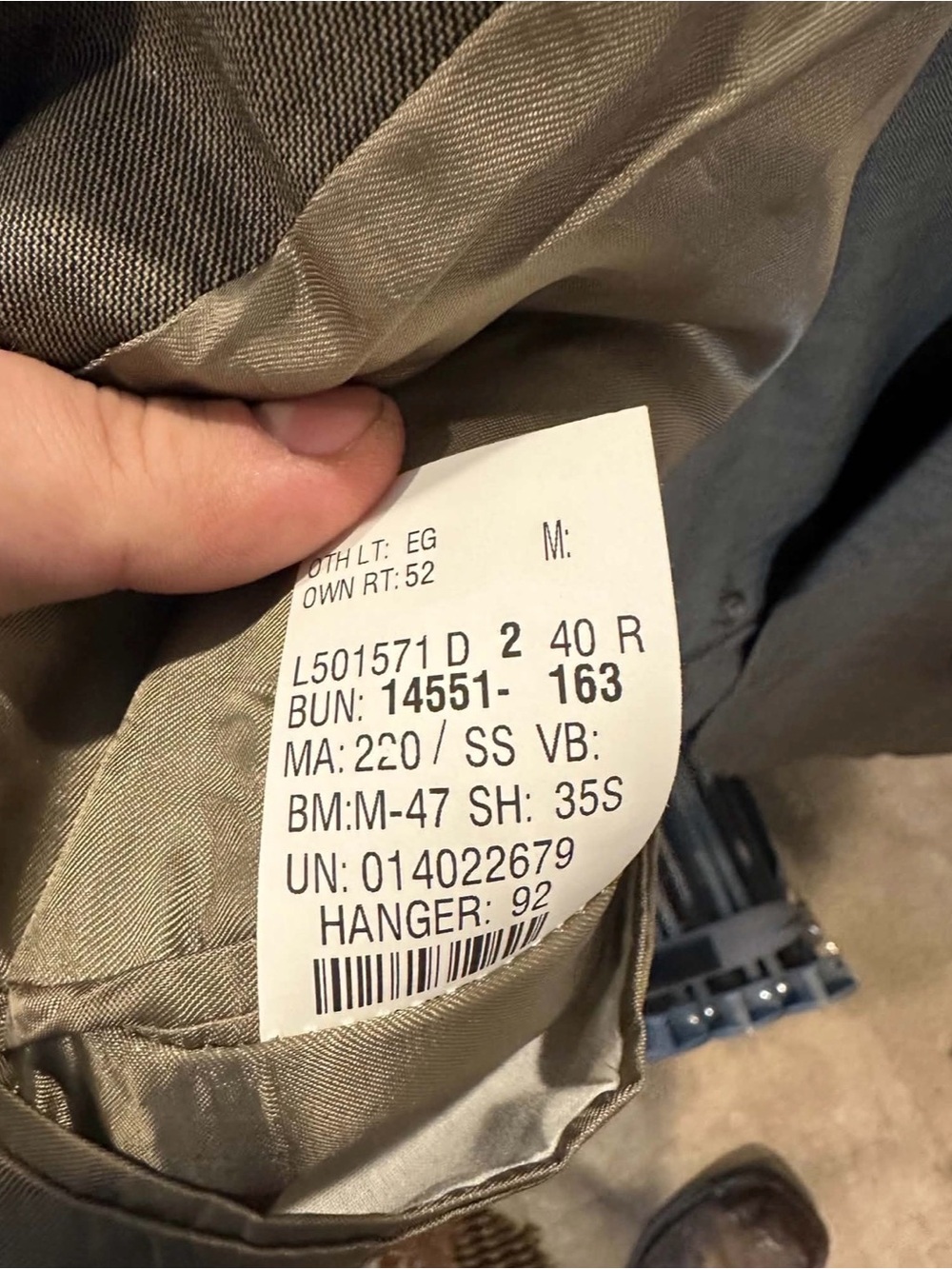 Chaps Ralph Lauren suit - Picture 3 of 3